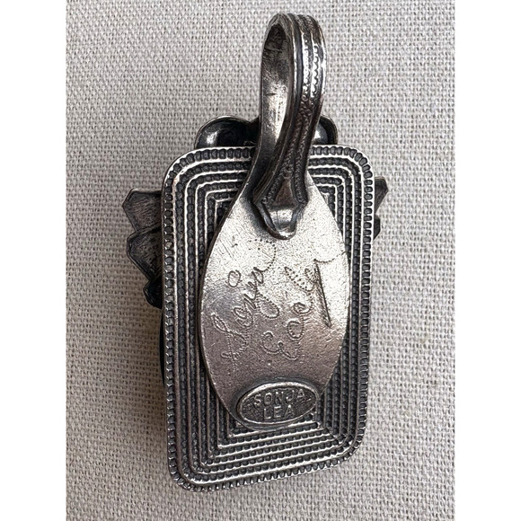 Vintage Sonja Lea Eccles Spoon Pendant Statement Piece Original Art - Picture 4 of 6